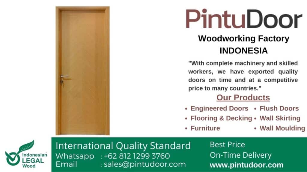 How Does A Wooden Flush Door Factory Produce Doors?