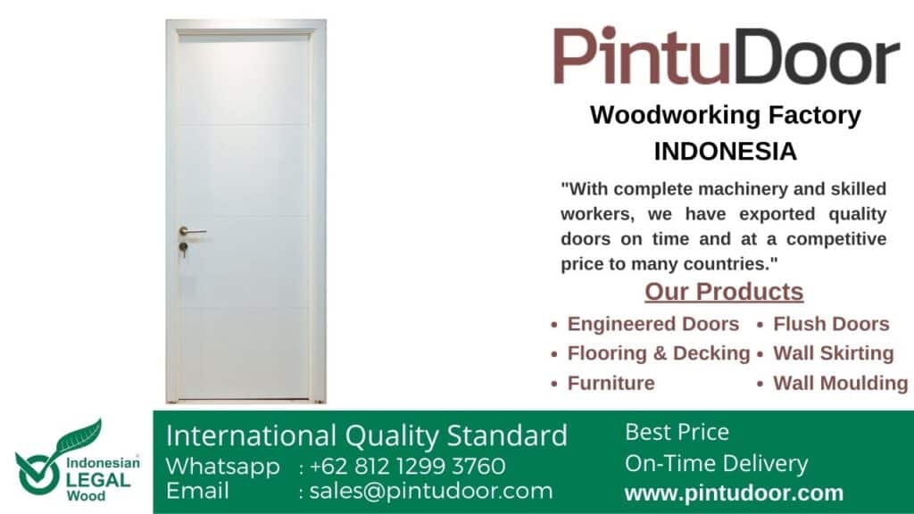 Hollow Core Door Flush Door Cheap Door Indonesia