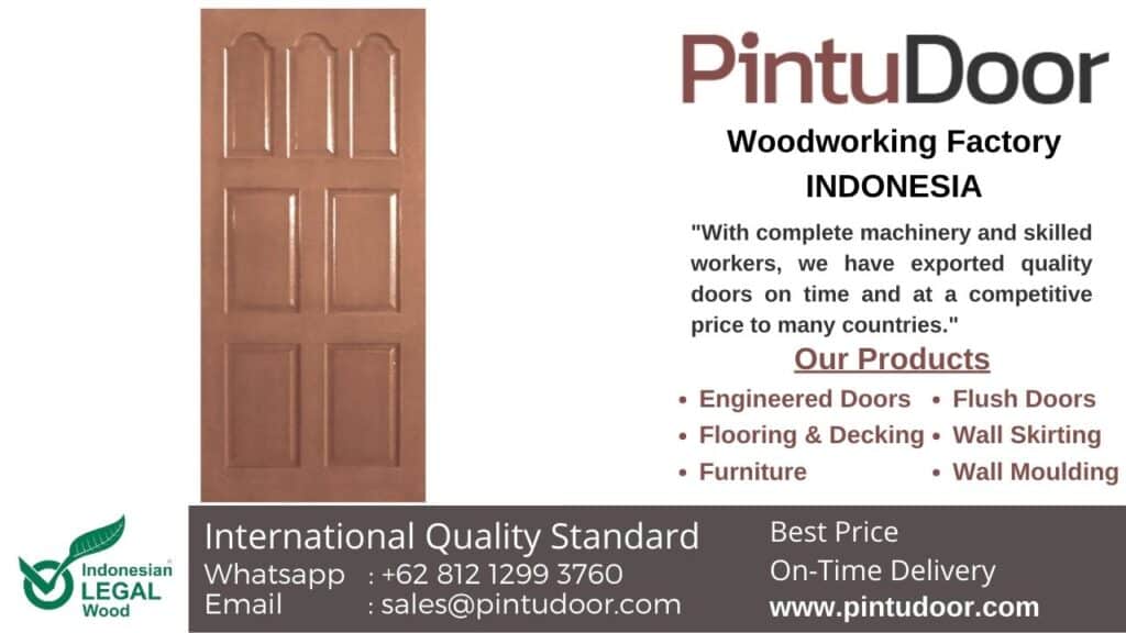 merbau wood door furniture indonesia