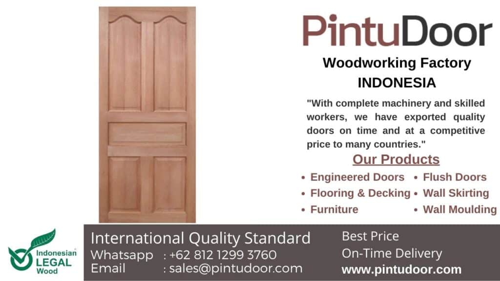 Anti-Termite Doors wood door indonesia