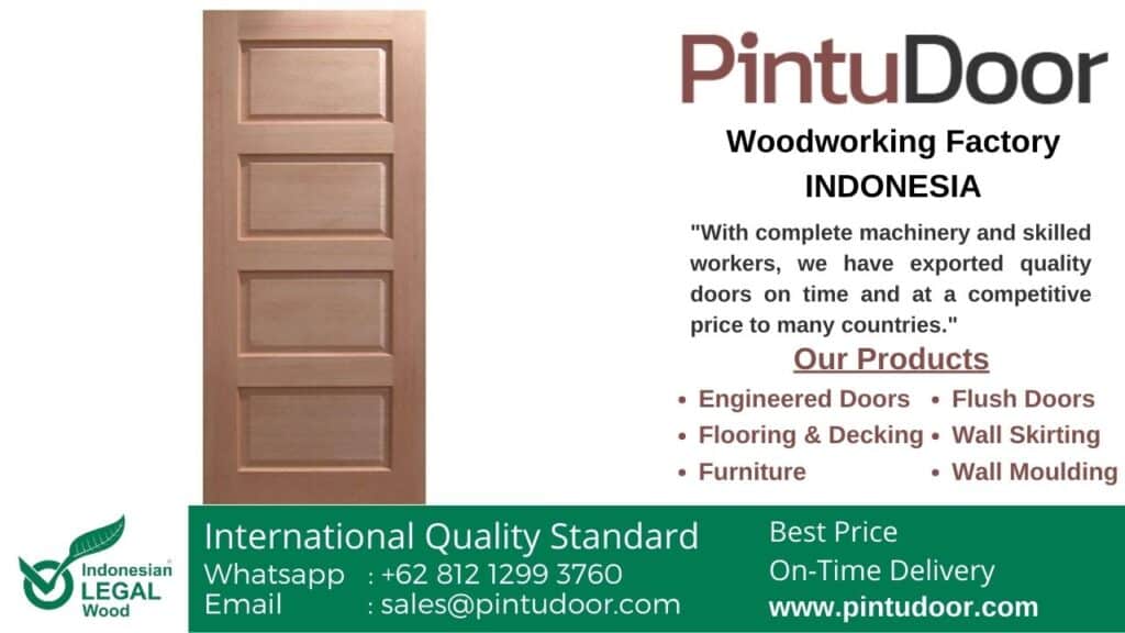 Solid Engineered Wooden Door Characteristics and Manufacturer