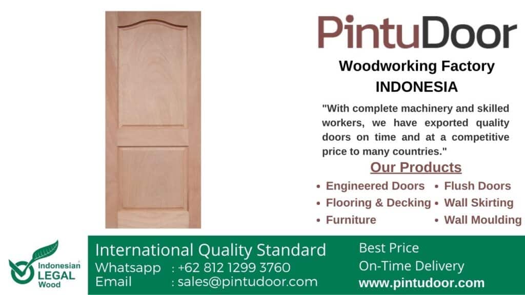timber door indonesia factory manufacturer