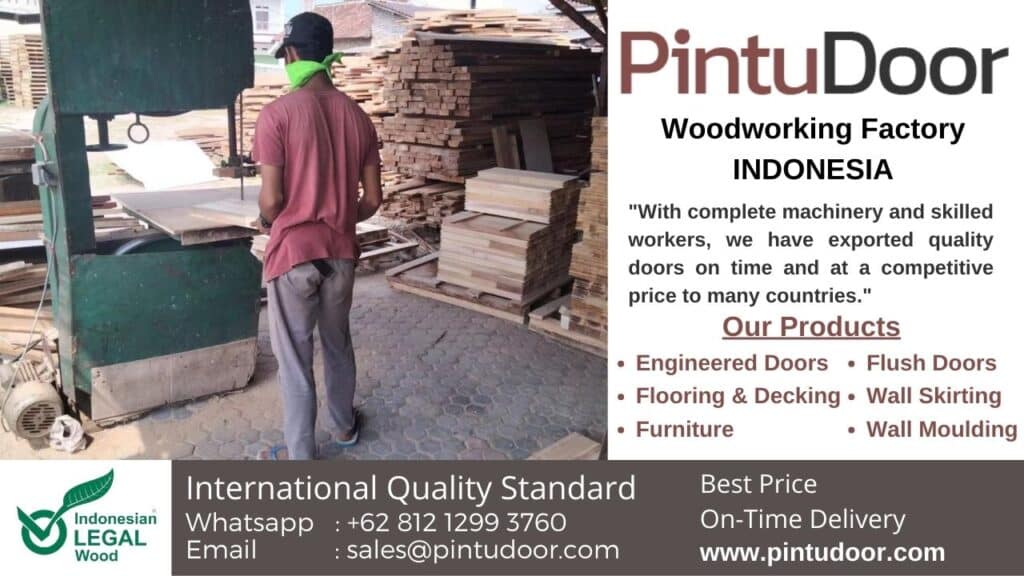 woodworking worker flush door manufacturer