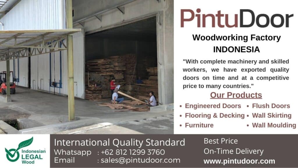 Kiln dry oven wood factory in Indonesia