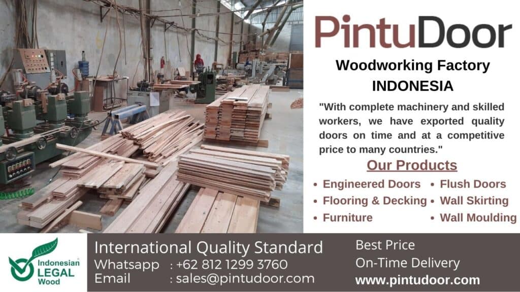 Woodworking Machinery To Produce Doors