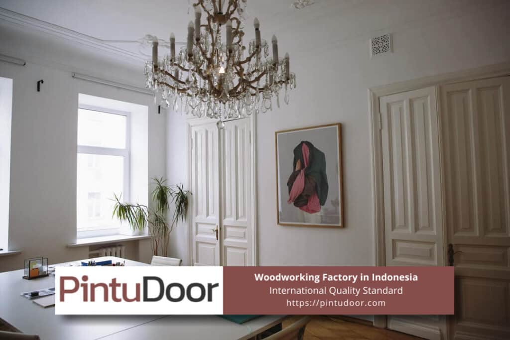 indoor wood door manufacturer in Indonesia